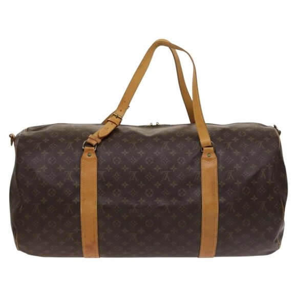 LOUIS VUITTON Monogram Sac Polochon 65 Boston Bag 2way M41222 LV Auth - Picture 5 of 14